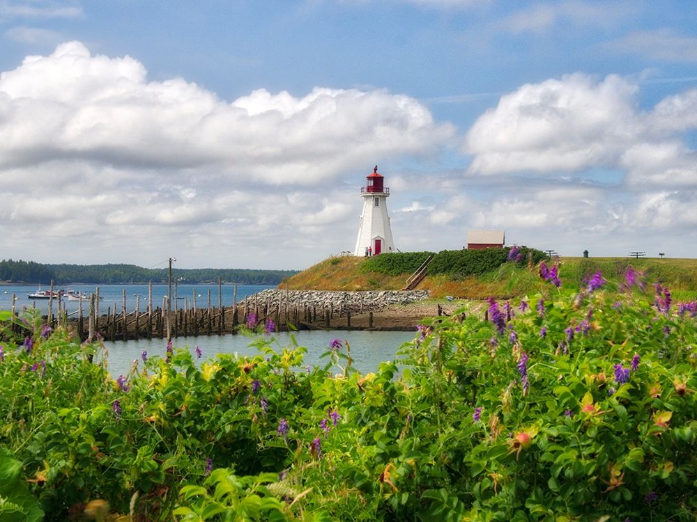 Canada-New Brunswick-Campobello Island Mulholland Point Lighthouse